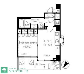 パークアクシス明治神宮前の物件間取画像